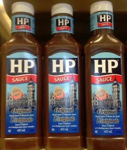 3 x Bottle HP Original Steak Sauce 400ml Each - From Canada FRESH! Fast Ship - Picture 1 of 1