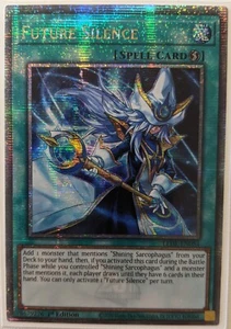 YuGiOh Future Silence Quarter Century Secret Rare 1st Edition LEDE-EN054 - Picture 1 of 2