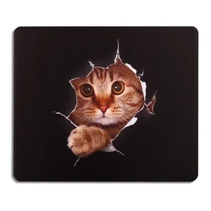 Tapis de Souris en Forme de Chat - Amusant - avec Motif - 240 x 200 mm - Photo 1/7