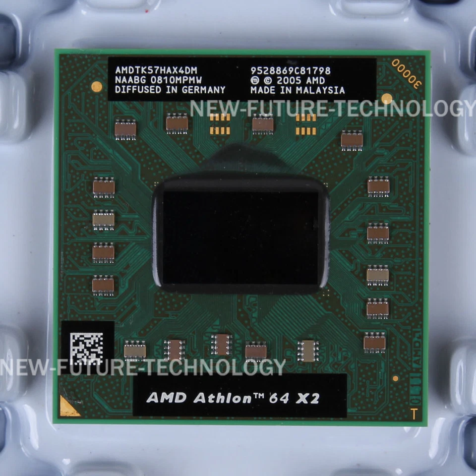 AMD Athlon 64 X2 TK-57 (AMDTK57HAX4DM) Dual-Core 1.9 GHz Socket S1 CPU - Image 1 of 1