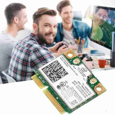 X-Intel 7260 7260HMW 867 Mbit / s 5G Wireless Wifi Mini-PCI-E-Karte BT 4.0 E6D0 - Bild 1 von 4