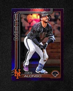 2025 Topps Series 2 - Pete Alonso /250 Purple Parallel #550 Mets - Picture 1 of 2