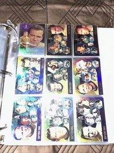 Star Trek 35th Anniversary HoloEFX Rittenhouse Cards Base Set 1-72 COMPLETE - Picture 1 of 8