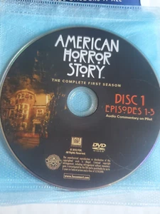 American Horror Story Season 1 Disc Only Loose DVD TV Series 20th Century Fox - Picture 1 of 8