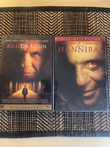 Red Dragon (Widescreen Collector's Edition) & Hannibal (Special Edition) Dvd MO1 - Picture 1 of 8