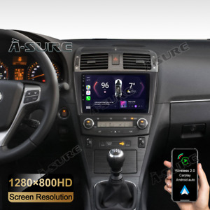 Android 12 Autoradio Carplay GPS Navi für Toyota Avensis III T270 2009-2014