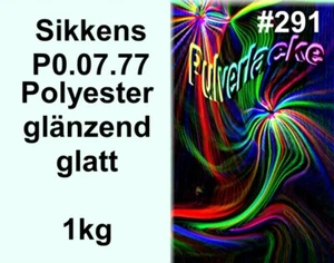 PULVERLACK Beschichtungspulver Pulverbeschichtung Sikkens R0.07.77 hell Mintgrün - Picture 1 of 1