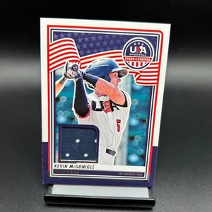 2025 Panini USA Stars & Stripes #USA-KM Kevin McGonigle Game Worn Patch - Picture 1 of 2