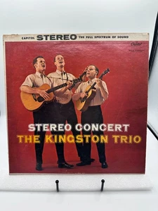 The Kingston Trio – Stereo Concert (1959, Capitol ST-1183) Live Folk LP - Picture 1 of 9