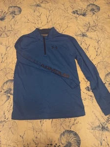 Under Armour Quarter Zip Pullover Long Sleeve Youth X- Large Boys Jacket Top - Picture 1 of 9