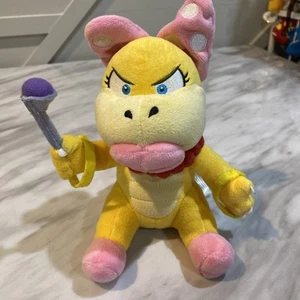 Muñeca de peluche Super Mario Plush Series: 7" Wendy O. Koopa Sanei - Imagen 1 de 12
