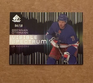 2024-25 UD SP Game Used Visible Spectrum White #VSW-23 Brennan Othmann RC /10 - Picture 1 of 3