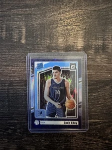 Amortiguador púrpura Zach Edey 2024-25 Panini Donruss clasificación óptica novato Memphis - Imagen 1 de 2