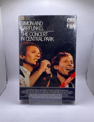 Simon and Garfunkel VHS 1982 SEALED BIG BOX The Concert In Central Park CBS - Image 1 of 4