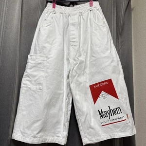 AMERICAN RAG CIE × WILLY CHAVARRIA weite Hose Herren Gr. S weiß aus Japan - Bild 1 von 12