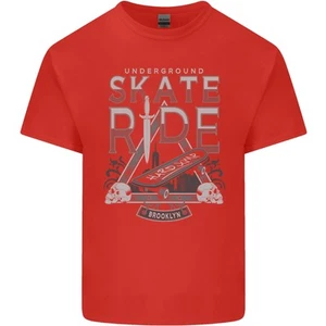 Camiseta De Algodón Ligera Para Hombre Underground Skate Ride - Imagen 1 de 29