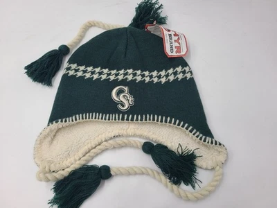 Youth Colorado State Rams Zephyr Ear Flaps Tassels Beanie Winter Hat Cap NCAA - Image 1 of 4