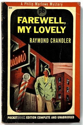 FAREWELL MY LOVELY Raymond Chandler (Pocket Books, 1943) FIRST PRINTING Pulp - Imagem 1 de 4