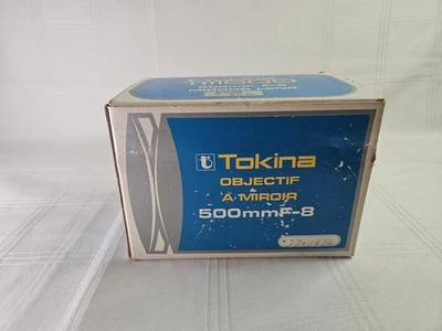 Tokina RMC 500mm f8 Mirror Lens for Nikon F Mount [Near Mint] Japan Made + Box - Image 1 of 4
