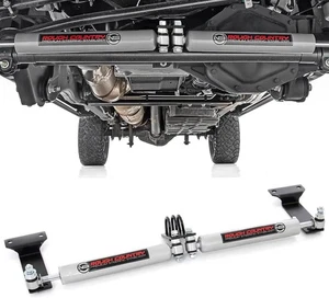 Rough Country N3 Dual Steering Stabilizer for 1999-2004 Super Duty 4WD -... - Picture 1 of 6