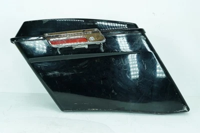 Harley Touring Road Glide 98 izquierda 1 alforja equipaje rayado rayado sin llave Foto 1 de 4