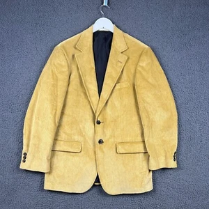 ORVIS Blazer Jacke Herren 40 Beige Cord Jumbo Cord Jagd Gefüttert USA Made - Bild 1 von 11