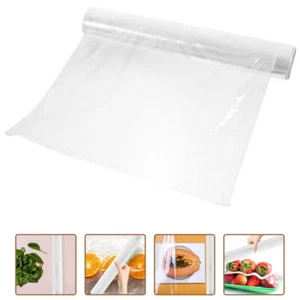 1 Roll of Food Fresh Keeping Wrap Elastic Bowl Cling Film Kitchen Freezer Food - Picture 1 of 12