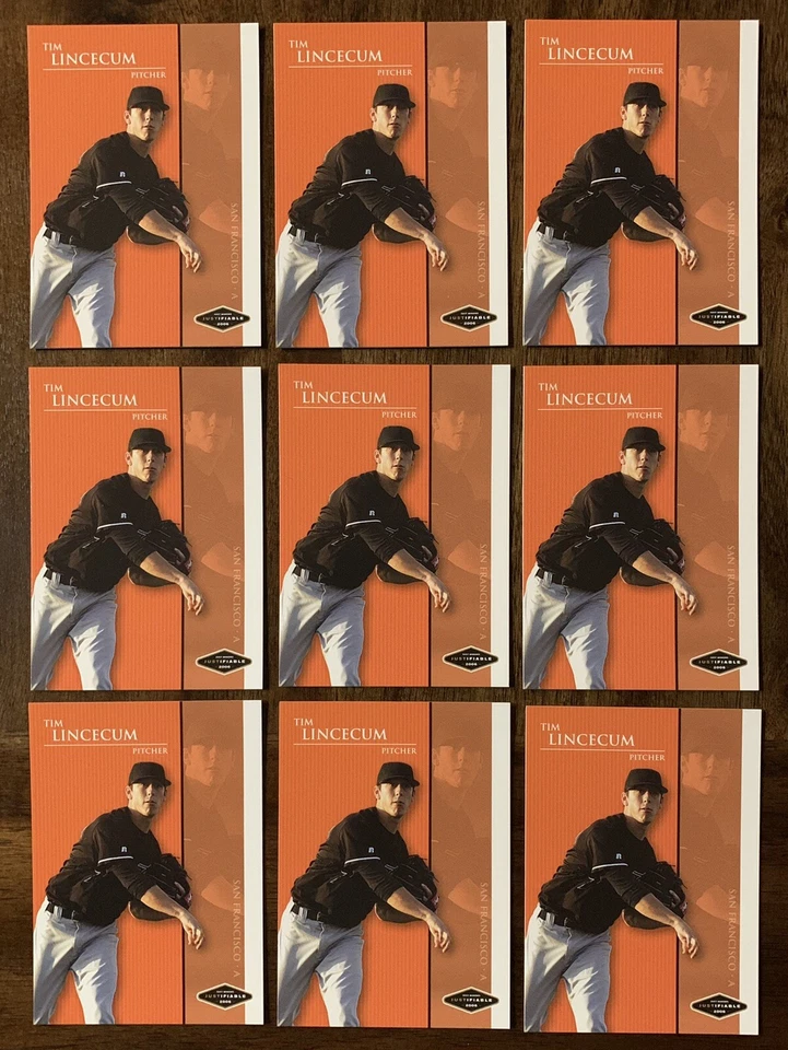 2006 Just Minors Tim Lincecum Rookie Lot (9) San Francisco Giants PSA 9 PSA 10 ? - Image 1 of 1