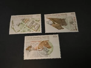 1981 Cocos (Keeling) Islands QUARANTINE set of 3 Scott 65-67 MNH COMBINED SHIP - Picture 1 of 2