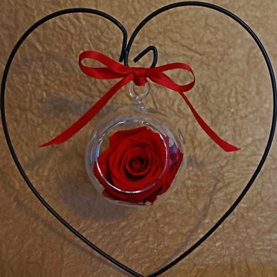 Ornamento La Rosa Escarlata Foto 1 de 4