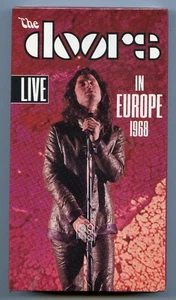 The Doors/Live In Europe 1968 (U.S./Sealed VHS Video Tape) - Imagen 1 de 2