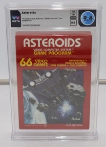 ASTEROIDS VIDEO GAME - ATARI 2600 - - GRADED WATA - 9.4 - SEALED - - Picture 1 of 10