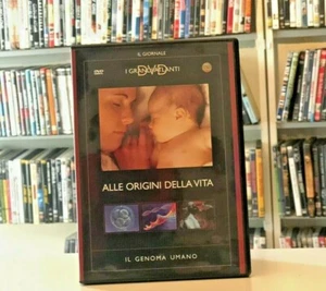 ALLE ORIGINI DELLA VITA IL GENOMA UMANO (2004) DOCUMENTARIO DVD COME NUOVO - Picture 1 of 3