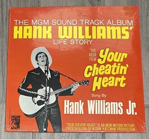 HANK WILLIAMS STORY SEALED VINYL MGM Sound-Track Stereo SE4260 MINT COPY Hank JR - Picture 1 of 2