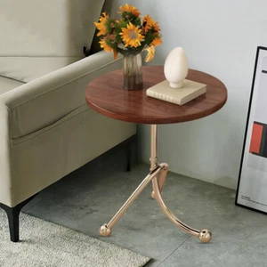 15.75 X16.14 Inches Small Round Side Table Coffee Table End Table Bedside Table - Picture 1 of 9