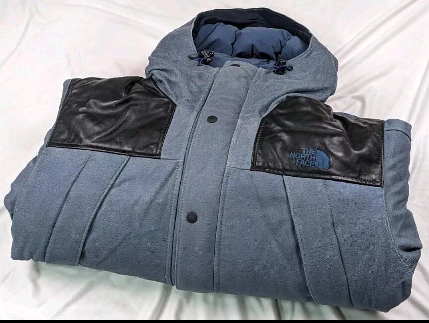 The North Face 紫色标签 nanamica 山地羽绒皮革夹克 — 第 1/4 张图片