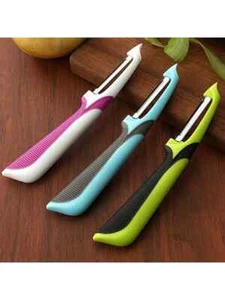 Pelador de alimentos giratorio multifunción verduras fruta patata pelado rápido cocina... - Imagen 1 de 9