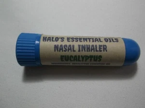 Nasal Inhaler Aromatherapy Eucalyptus Essential Oil Natural Sinus Remedy - Picture 1 of 2
