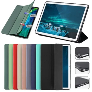 Smart Leather Case For iPad Pro 12.9" 3rd/4th/5th/6th Gen 2018/2020/2021/2022 - Picture 1 of 19