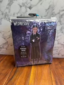 New Wednesday Addams Family Kids School Uniform Costume Girls Size Large 12-14 - Picture 1 of 6