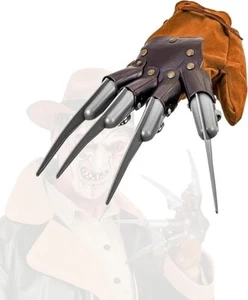 Freddy Krueger Guanto Halloween Incubo su ELM Street Costume Accessorio Prop - Foto 1 di 3