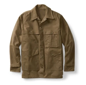 Filson Tin Cloth Cruiser Jacket Dark Tan, Men's 3XL NWT MSRP $425 - Picture 1 of 2