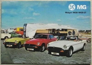 MG MGB Midget MGB GT Car Sales Brochure May 1977 #3264 - Picture 1 of 4