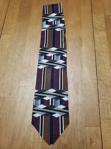 Martin Wong Napa, CA Silk Tie - Picture 1 of 3