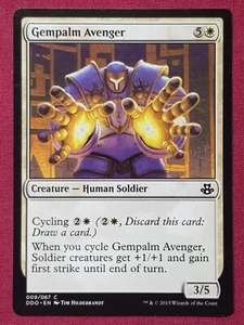 Magic The Gathering DUEL DECKS ELSPETH VS KIORA GEMPALM AVENGER white card MTG - Bild 1 von 2