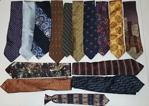 Lot of 15 Assorted Mens Ties HighEnd Top Quality Good Looking Handsome  - Picture 1 of 8