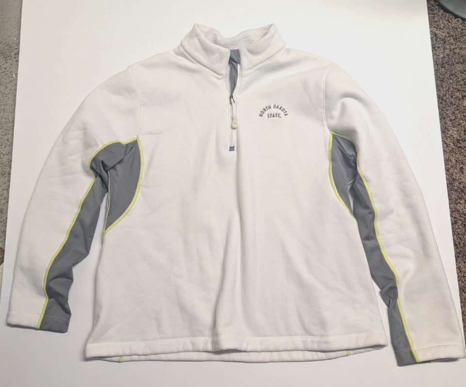 Under Armor Mujer XL North Dakota State Tres Cuartos Cremallera Manga Larga Vellón Foto 1 de 4