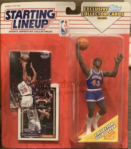 Brad Daugherty Starting Lineup 1993 NBA Basketball Action Figure 68150 SLU Cover