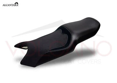 Fit Yamaha Fz6 600 2004-2011 Volcano Design Seat Cover Black Y002F16 Anti Slip - Image 1 of 3