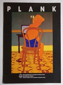 Alfredo Plank - Catálogo de una exposición - (1986) - Argentina Beat SIGNED - Imagen 1 de 4